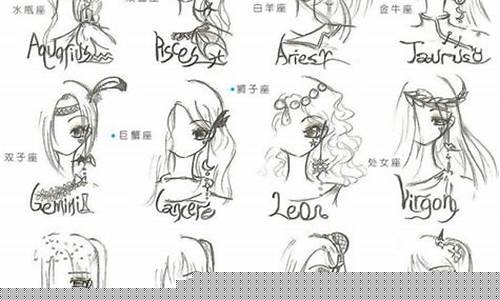 画12星座超萌公主狮子座教程-画狮子座公主简单