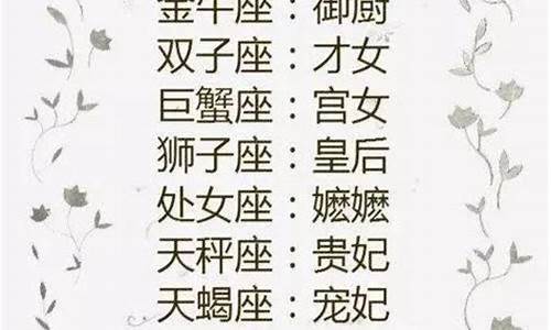 十二星座排行榜第一名-十二星座排行榜第一是谁