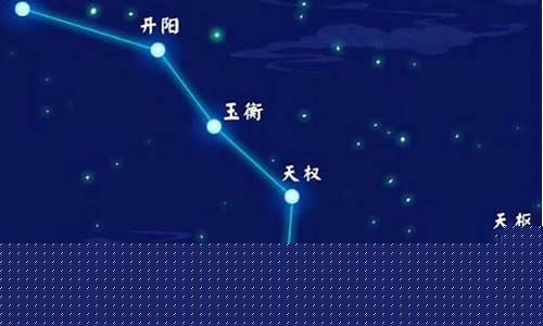 北斗七星与北极星的位置关系怎样-北斗七星与北极星的位置
