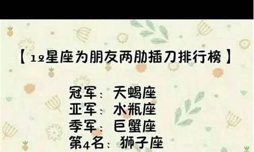 十二星座学霸排名谁是学渣-十二星座学霸排名前5名
