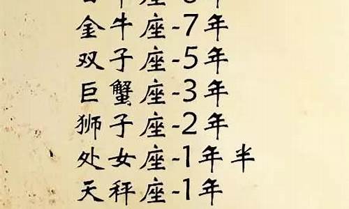 星座寿命 十最短命星座-十二星座寿命最短的星座