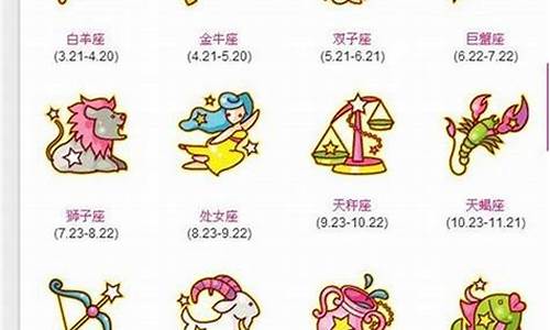 十二星座 时间表-十二星座时间表及特点