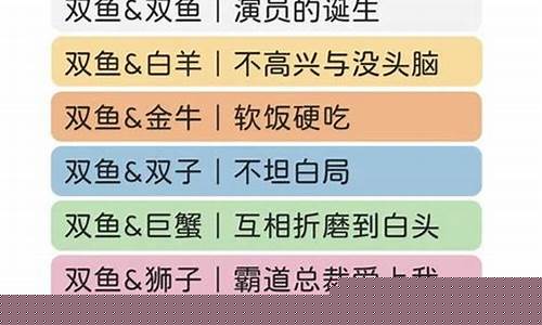 12星座婚姻配对-十二星座的婚姻配对