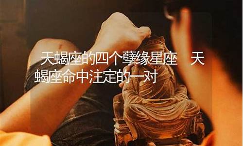 天蝎座命中注定的一对-天蝎座命中注定的一对情侣